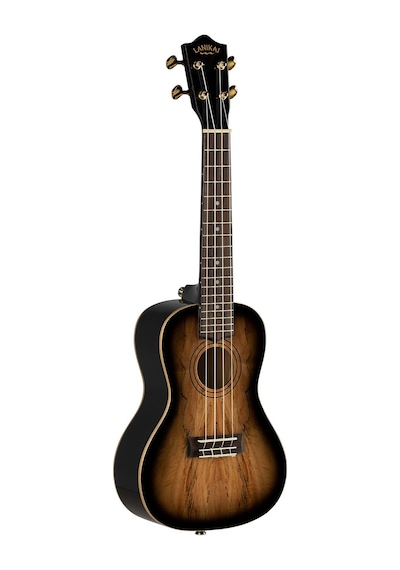 Lanikai Smbb-tx Spalted Maple Tenor Ukulele Limitli Seri - Kolek