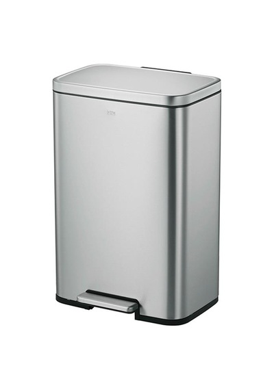 25l+20l Eko Paslanmaz Çelik Pedallı Atık Kutusu Ek9361mmt