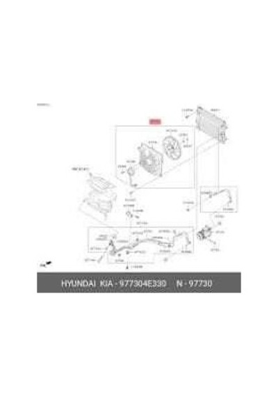 9001687648982 - Kia Bongo 2020-23 Klima Fanı Komple Mobis.977304e330