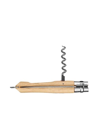 Opinel Inox No 10 Tirbuşonlu Çakı Kahverengi