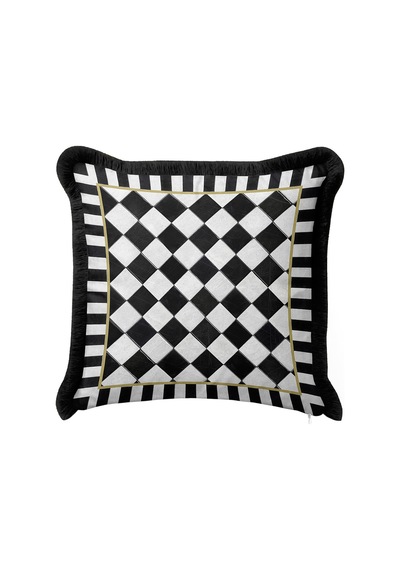 Lüks Geometrik Saçaklı Yastık Kılıfı - Monokrom Modern Altın Renkli Püsküllü Kırlent Kılıfı Buzlu Kanyon Altın Lüks Geometrik Saçaklı Yastık Kılıfı - Monokrom Modern Altın Renkli Püsküllü Kırlent Kılıfı Buzlu Kanyon Altın