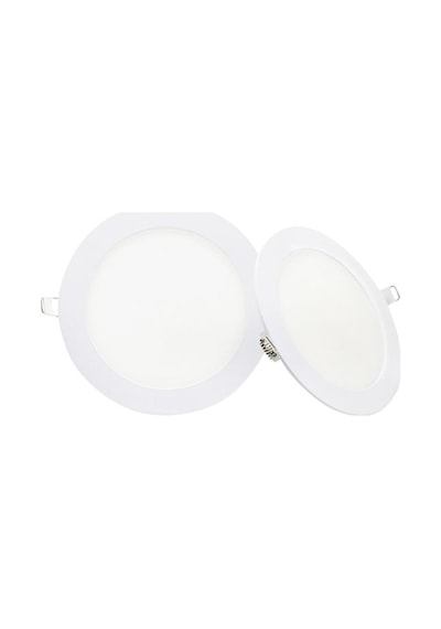 Neba 3w Ultra İnce Spot Led Panel Seti 2'li Beyaz Işık 6400k Enerji Tasarruflu Tavan Aydınlatma A+ Beyaz