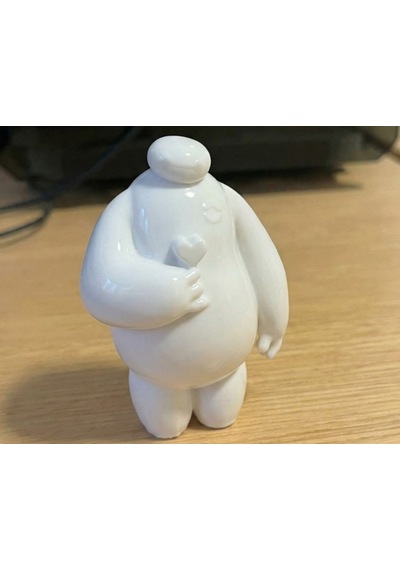 Sevimli Robot Figürü 3d Baskı Minimal Dekoratif Biblo