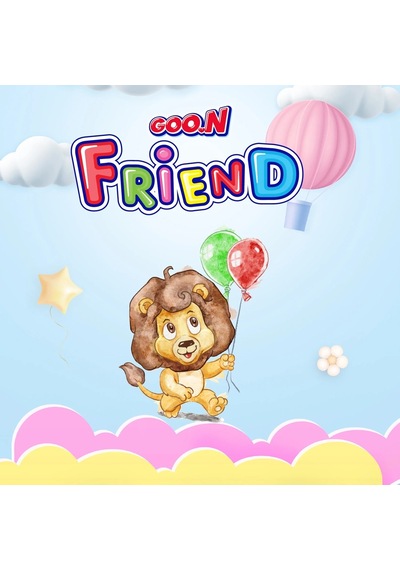 Goon Friend Külot Bebek Bezi 5 Numara 12-17kg Junior 72 Adet 3'lü