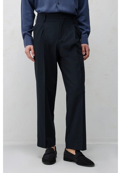 Antioch Relaxed Fit Pileli Erkek Pantolon Açık Lacivert