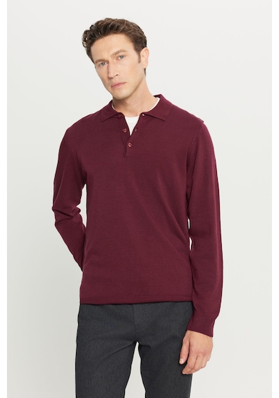 AC&Co / Altınyıldız Classics Altinyildiz Classics Erkek Bordo Tüylenme Yapmayan Anti Pilling Kumaş Standart Fit Polo Yaka Triko 4A4923100003BRDM Bordo AC&Co / Altınyıldız Classics Altinyildiz Classics Erkek Bordo Tüylenme Yapmayan Anti Pilling Kumaş Standart Fit Polo Yaka Triko 4A4923100003BRDM Bordo