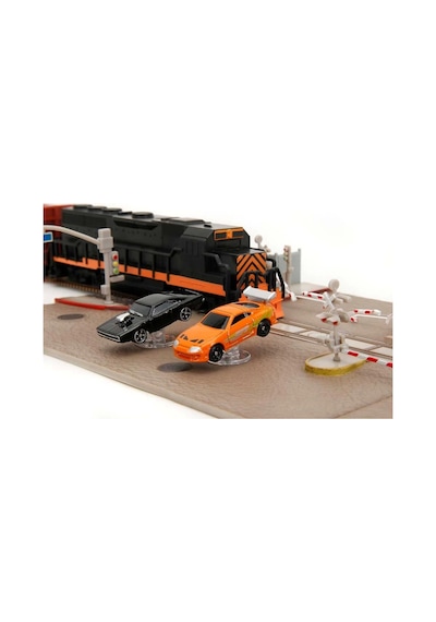 Jada Fast & Furious Nano Train Scene Diorama
