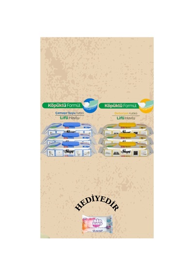 Easy Clean Süper Yağ Çözücü&kireç Sökücü Havlu Karma Paket 6x30 180 Yaprak Diğer