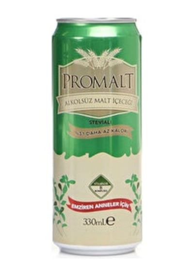 Stevialı Alkolsüz Malt İçeceği 330 Ml