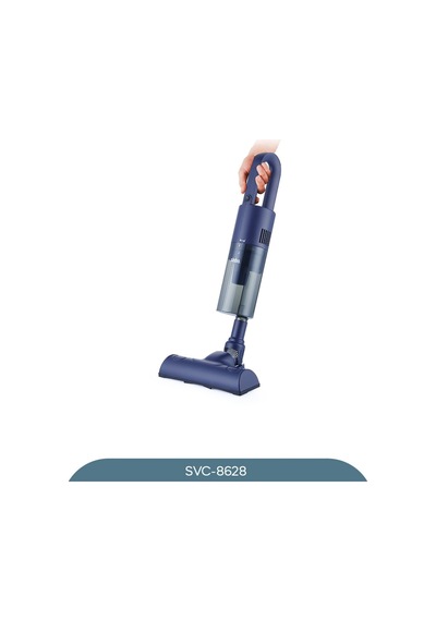 Dikey Mavi Elektrikli Süpürge 500w 90 Başlık - 1.5lt Toz Hazne - Çift Filtre Svc-8628 Bx40