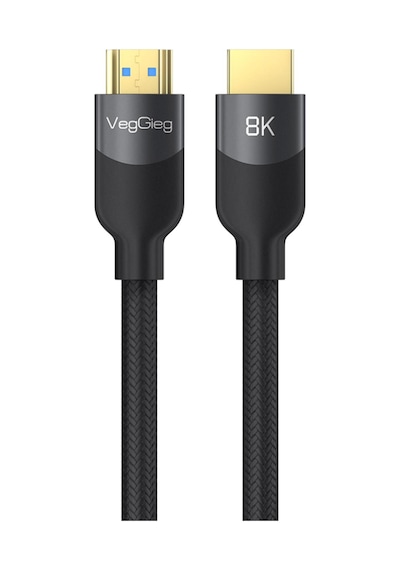 Veggieg Premium 4k 60hz Hdcp Arc Hdr Örgülü Hdmı 2.1 Kablo 20 Metre