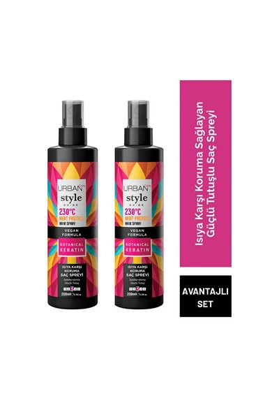Style Guide Isıya Karşı Koruma Spreyi Güçlü Tutuş 200 Ml X 2 Adet