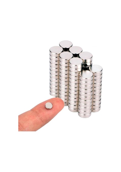 Dünya Magnet 20 Adet - Yuvarlak Neodyum Mıknatıs, 5x2 Mm, Güçlü Magnet, N35 Kalite