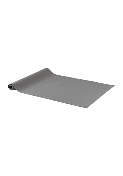 Inorien Masa Örtüsü Runner, Pamuk Polyester Karışım, 40x150 Cm Taş Gri Diğer