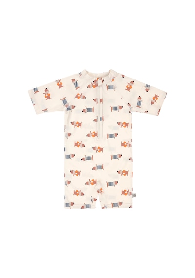 Lassig Uv Korumalı Mayo Beach Dog Orange Dark Sea Çok Renkli