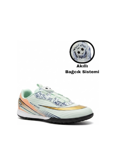 Airlaliga Erkek Çocuk Akıllı Bağcık Özellikli Halısaha Ayakkabısı L-620-hs Yeşil