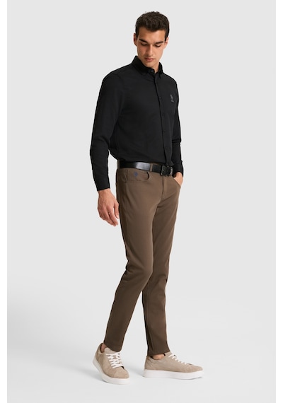 U.s. Polo Assn. Erkek Vizon Pantolon Kanvas-chino 50326128-vr052