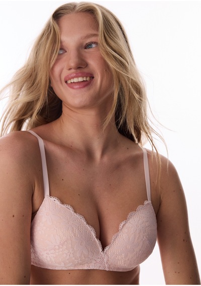 Penti Açık Pembe Cosy Lace Dantel Balensiz Sütyen