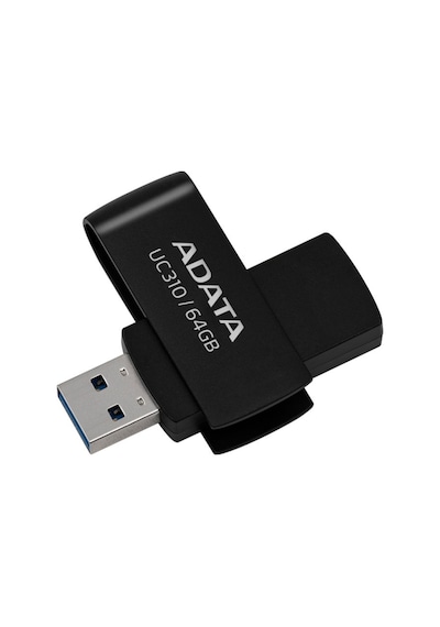 Adata Uc310-64gb 64gb Usb3.2 Gen1 Black Flash Bellek