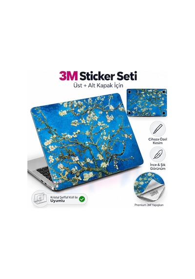 Macbook Pro 13 İnç Kristal Parlak Şeffaf Sert Kılıf Hard Case A2338 M1 M2 A2251 A2289 Uyumlu + Çiçek Desenli 3m Sticker + Şeffaf Klavye Koruyucu 3'lü Set Açık Yeşil Belirtilmemiş Macbook Pro 13 İnç Kristal Parlak Şeffaf Sert Kılıf Hard Case A2338 M1 M2 A2251 A2289 Uyumlu + Çiçek Desenli 3m Sticker + Şeffaf Klavye Koruyucu 3'lü Set Açık Yeşil Belirtilmemiş