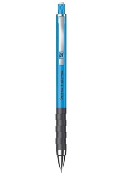Steps Mekanik Kursun Kalem 0.7mm Fosforlu Mavi -