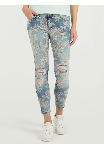 LOFT Nicole Skinny Fit Kadın Pantolon Lf2017872 Q1.v1 Denim