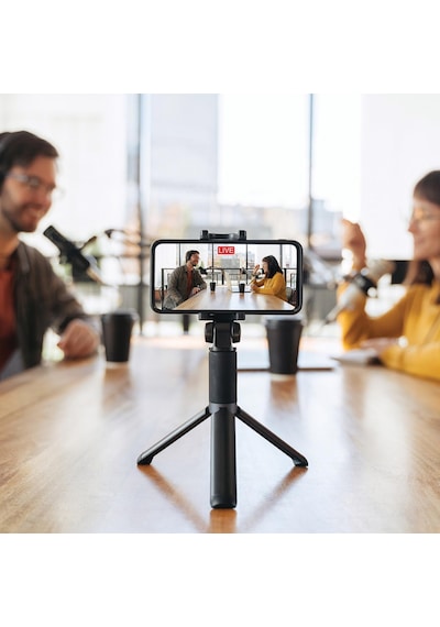 Polosmart Psm137 Işıklı Uzaktan Kumandalı Tripod Siyah
