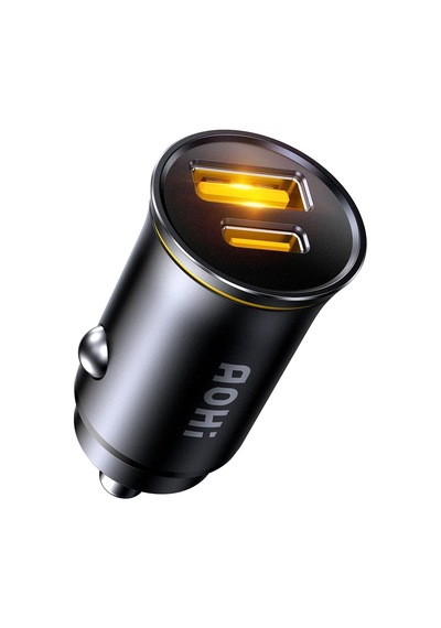 Aohi Superauto 65w Araç İçi Şarjı, 15w Şarj Aleti, Katlanır Telef