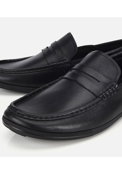 Hotiç Erkek Deri Siyah Comfort Günlük Loafer Ayakkabı 02ayh319700a100 02ayh319700a100