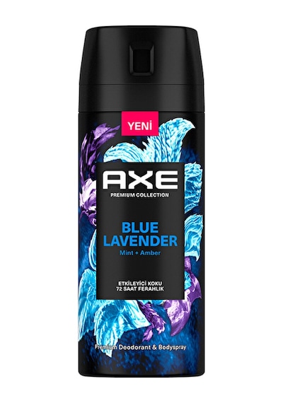 3 Adet Axe Premium Collection Deodorant 150 Ml Blue Lavender