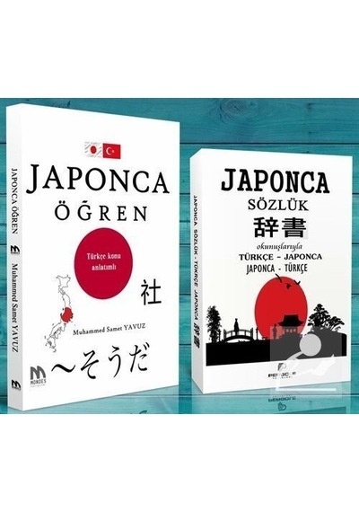 Japonca Öğren Seti  - 2 Kitap Takım  - Azat Sultanov  - Pergole