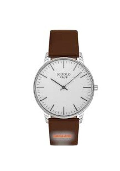 Jg Polo Club Jpc.s01964k.5 Deri Kordon Erkek Kol Saati Gümüş