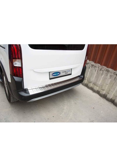 Opel Combo E Krom Arka Tampon Eşiği 2019 ve Sonrası N11.1587
