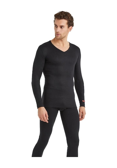 Blackspade V Yaka Uzun Kol Siyah Unisex Thermal İçlik C7t5n2o1 001