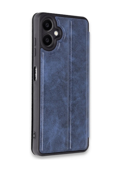 Cosmotex Newface Samsung Galaxy Uyumlu  A06 Kılıf Flip Cover - Lacivert