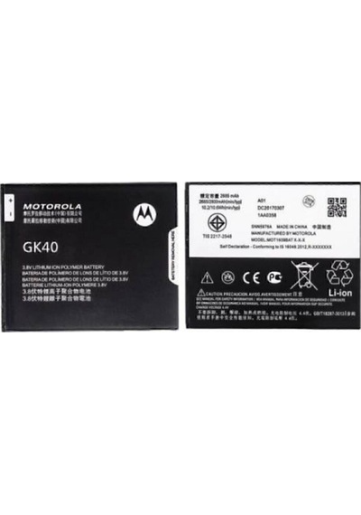 Moto G4 Play Gk40 Batarya Pil