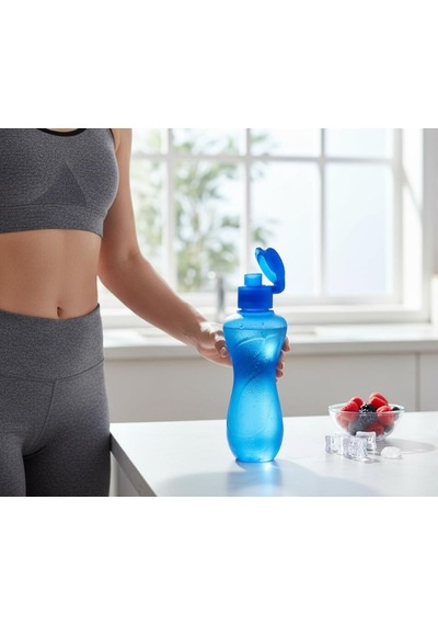 Titiz Waterfresh 750 Ml Spor Matara - Bpa İçermez, Taşınabilir Su Şişesi - Lacivert Çok Renkli