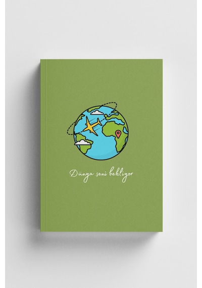 Dünya Seni Bekliyor Defter Çok Renkli