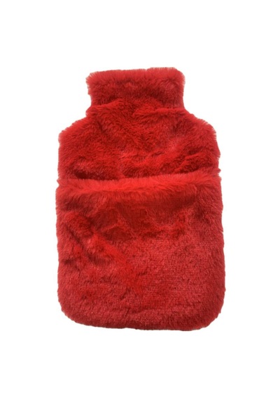 Bosphorus Cepli Kırmızı Peluş Sıcak Su Torbası 1500 ML