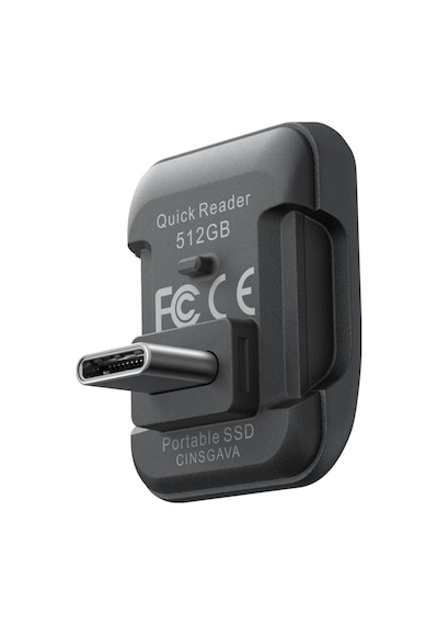Insta360 Quıck Reader 512gb Portable Ssd Siyah