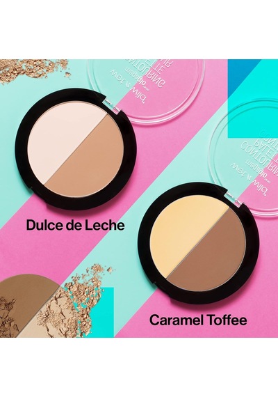 Megaglo Kontur Paleti, Dulce De Leche Şekillendirme Pudra Yüz Kiti Kusursuz Şekillendirilmiş Yüz Belirtilmemiş