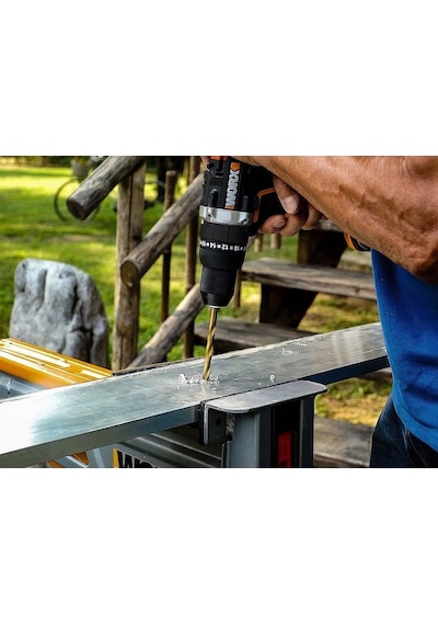 Worx Wx102 20volt/2.0ah Li-ion Çift Akülü Kömürsüz Profesyonel Şarjlı Matkap Fr Wx102