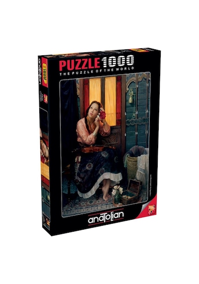 Anatolian 1000 Parça Kızıl Kadın Puzzle - Alan Murray