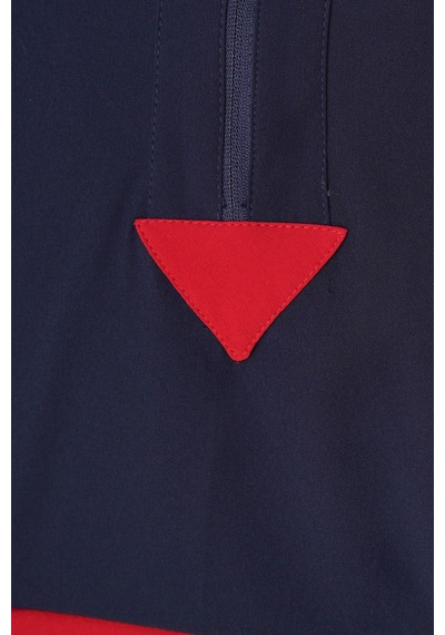 Hummel Vuelo Half Erkek Sweatshirt Mavi