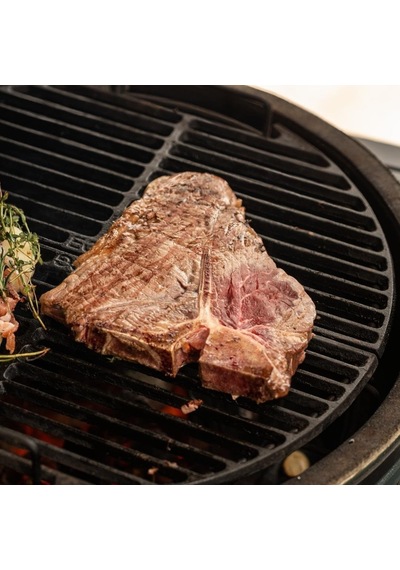 Big Green Egg Bg-120786 Döküm Demir Yarım Izgara Large