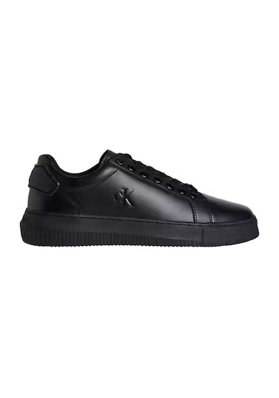 Calvin Klein Erkek Kalın Tabanlı Bileksiz Sneaker - Siyah Black / Black Solid