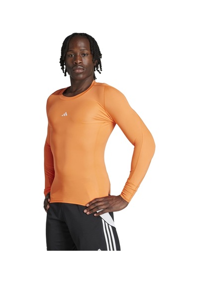 Tmssor Adidas Erkek Futbol T-shirt Tf Ls Tee M Jn3254 Turuncu