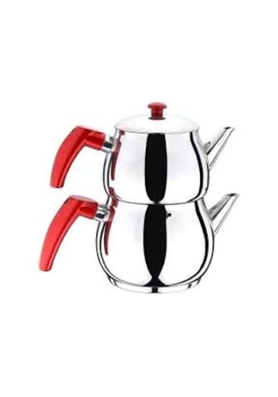 Baron Çelik Çaydanlık Mini Boy Krom
