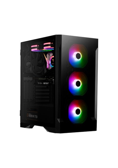 Gamdias Talos E2 Elite 600W USB 3.0 4x12 CM Fan Pencereli ATX Mid Tower Bilgisayar Kasası
