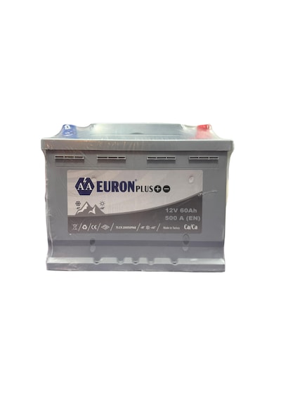 Montaj Dahil 12v 60 Amper Euron Akü 500a Yerinde Değişim  Servis 60 Ah Iade Edecegim-